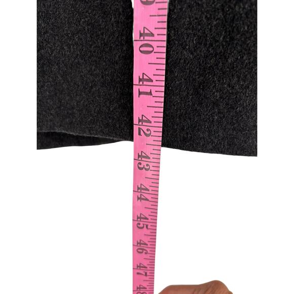 Vintage Nino Cerutti Signature 100% Wool Double Breasted Men’s Coat Gray Size 38 - Picture 6 of 14